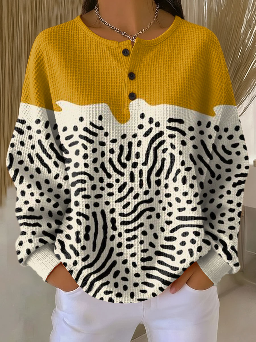 Classic Women's Long Sleeve Knit Sweater - Olytrend