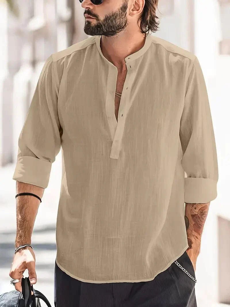Casual Cotton Dress Shirt