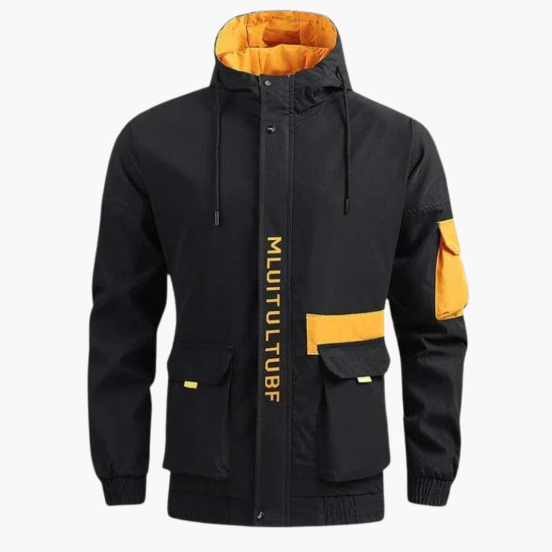 Relaxed Fit Mens Hoodie Jacket