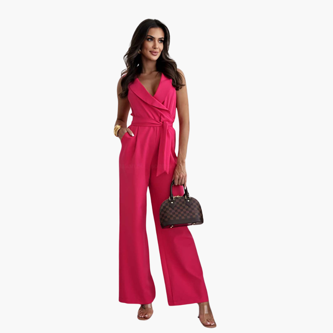 Chic Womens Tank Jumpsuit - Simple & Stylish