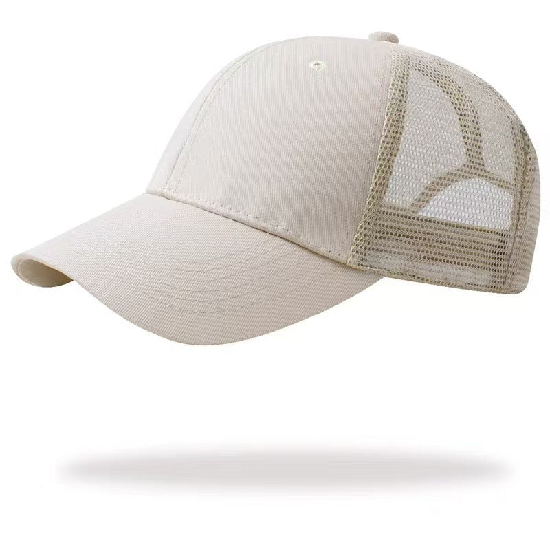 Sporty Ponytail Baseball Cap for Women
