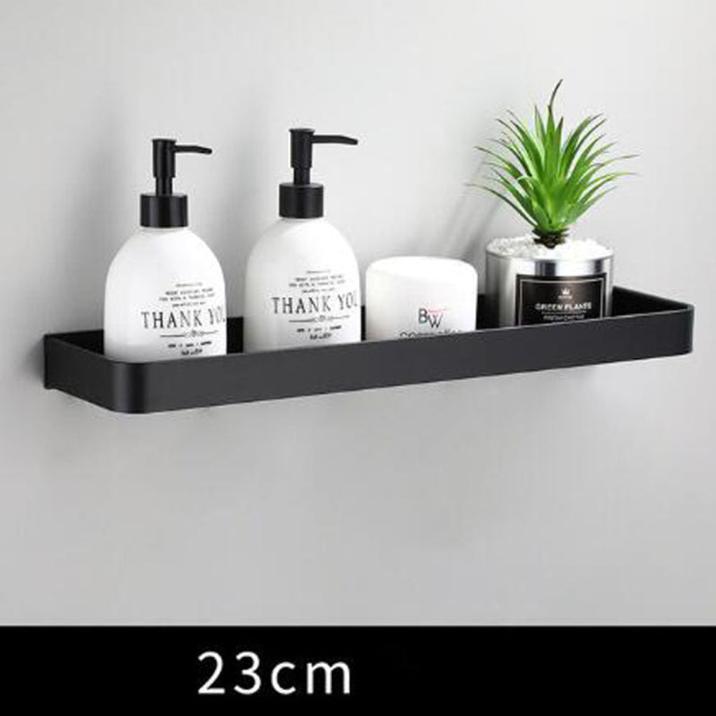 Sleek Metal Wall Storage Shelf