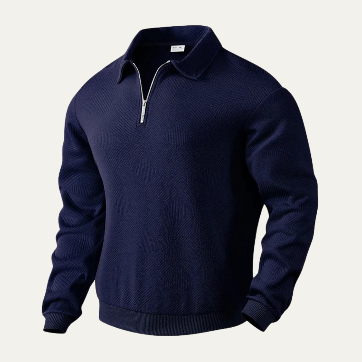 Classic Men's Breathable Quarter Zip Sweater