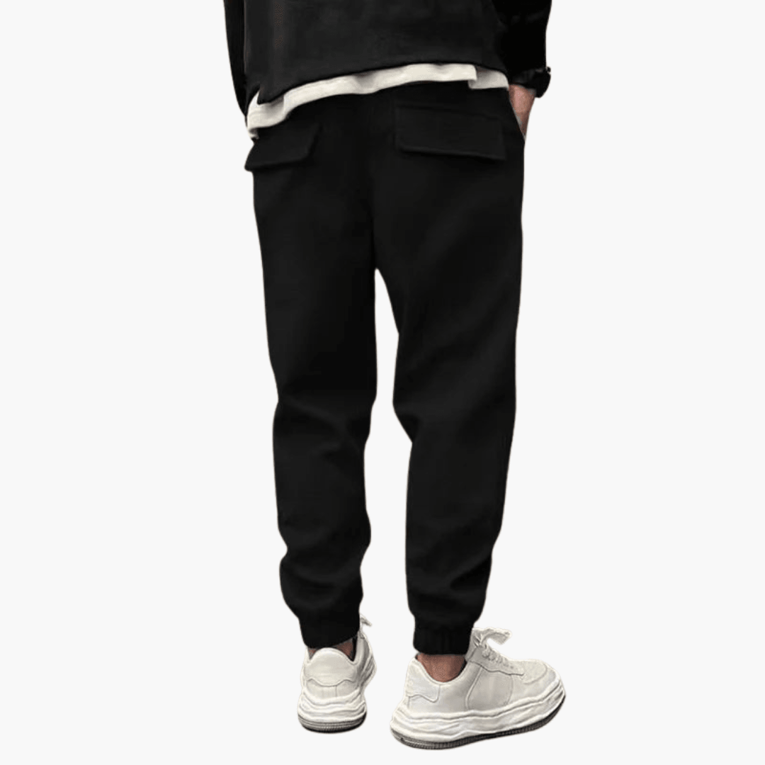 Relaxed Fit Cargo Pants with Multiple Pockets