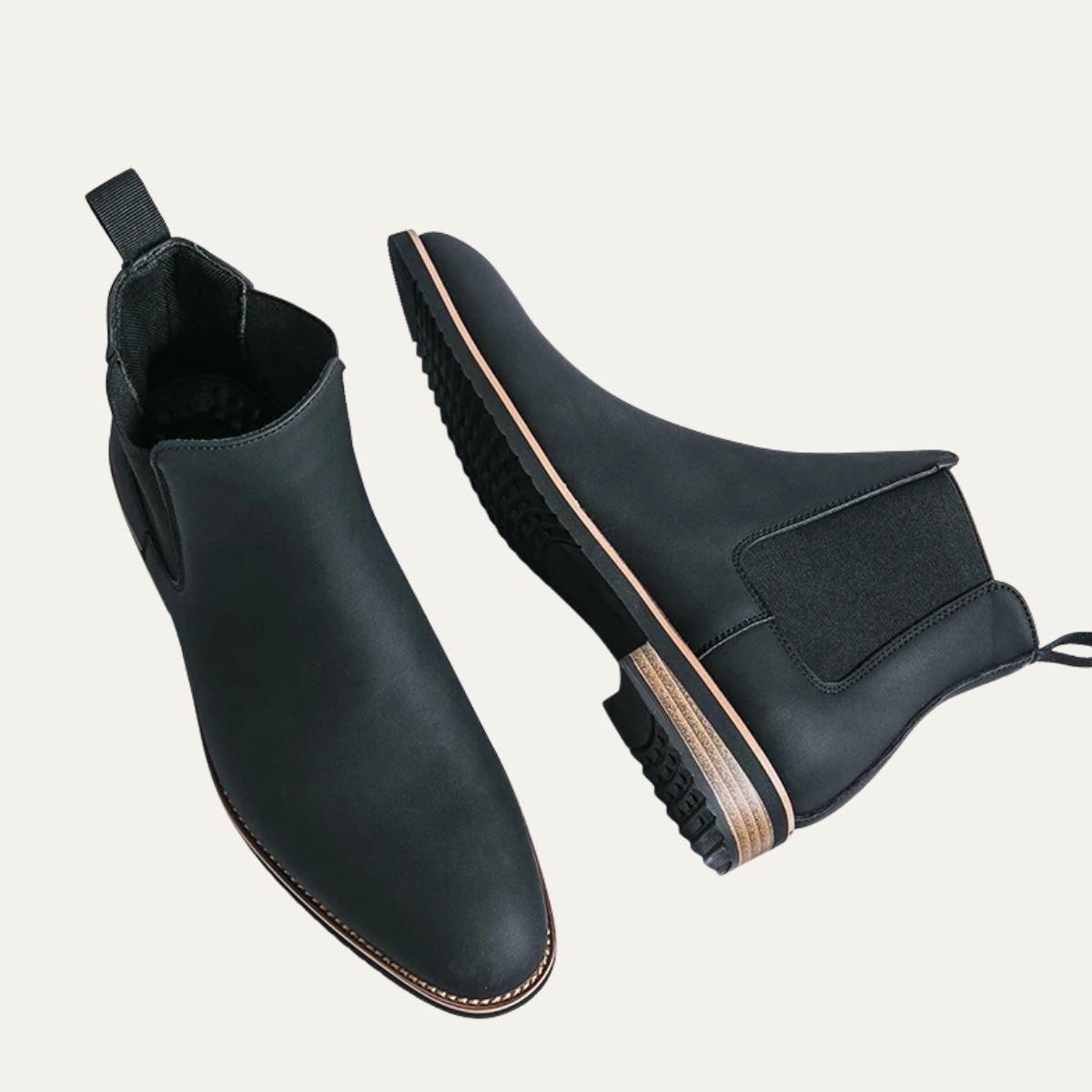 Classic Men's Slip On Chelsea Ankle Boots