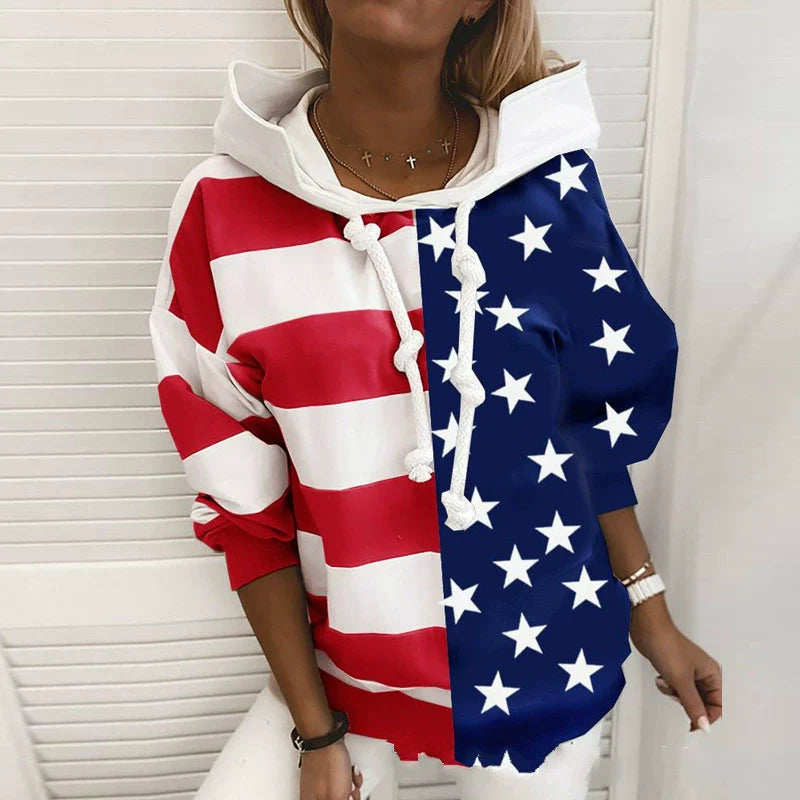 Comfy Women's Sweatshirt Loose Fit Soft Fabric