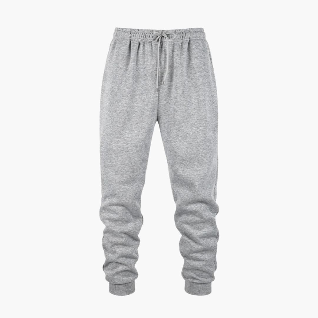 Comfortable Sports Pants with Stretchy Waist and Cuff Legs