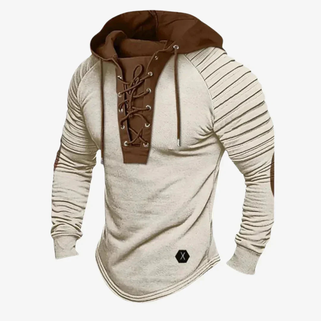 Soft Hoodie with Drawstring Neck for Men