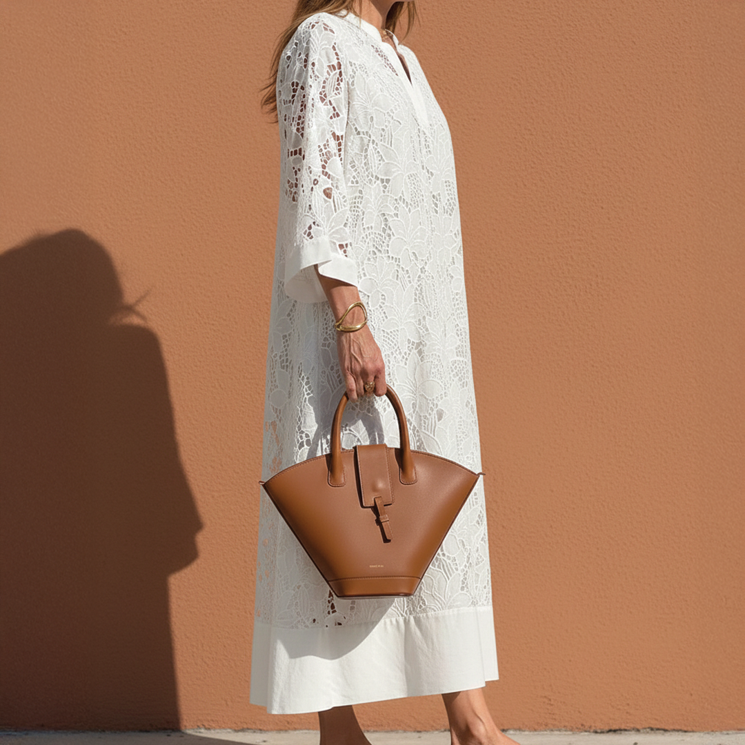 Elegant Tiered Lace Dress