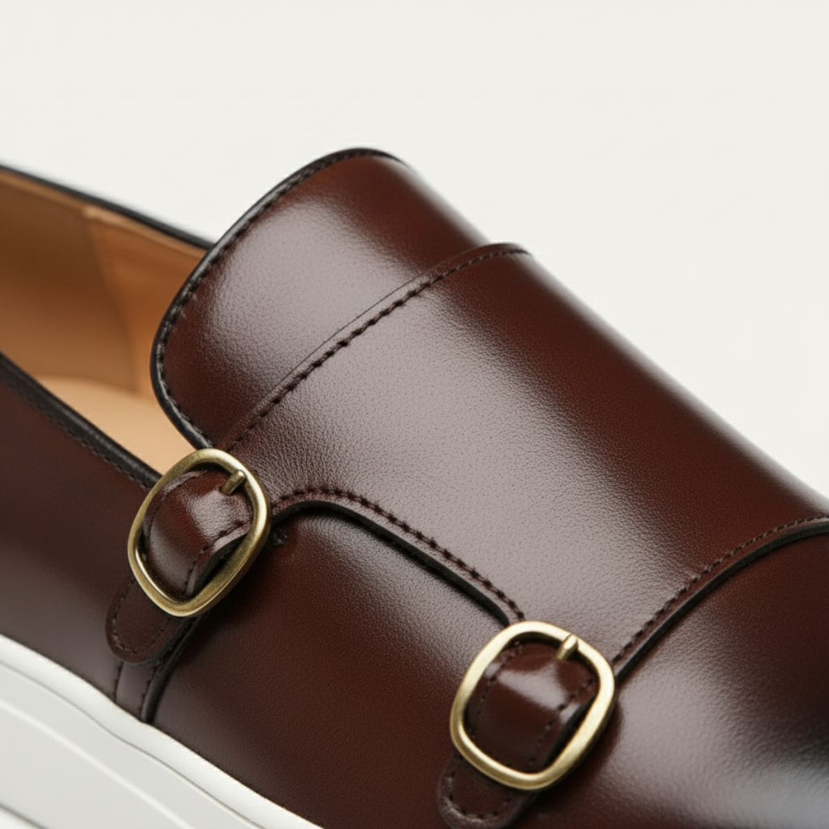 Luxury Mens Classic Leather Slip On Shoes
