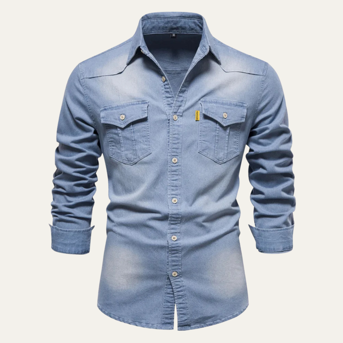 Stylish Slim Fit Men's Cotton Dress Shirt
