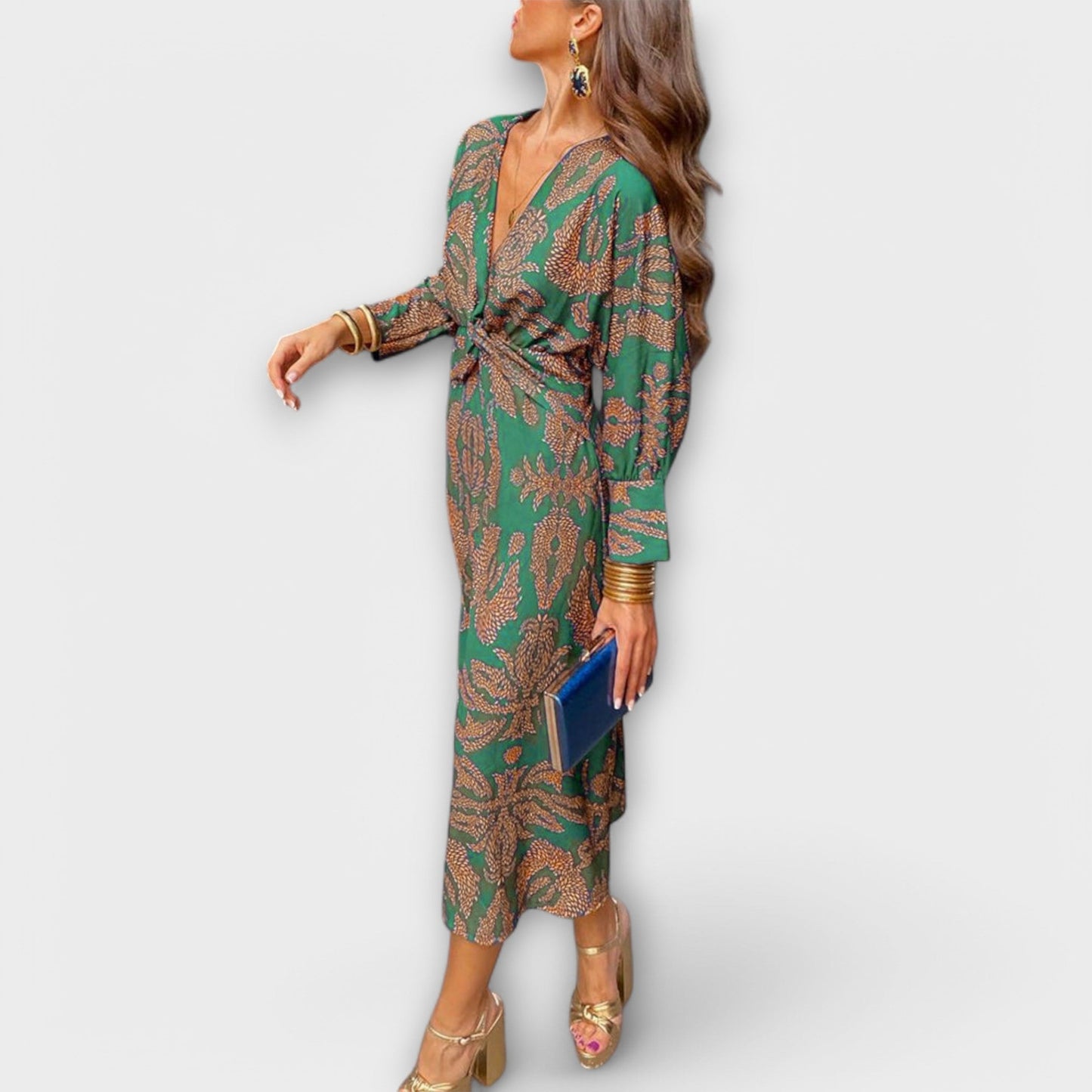 Elegant Long Sleeve Dress for All Events