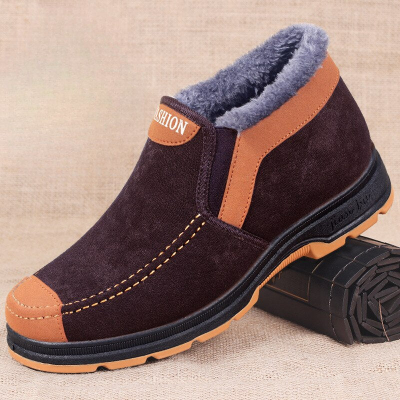 Soft Suede Mens Slip On Boots