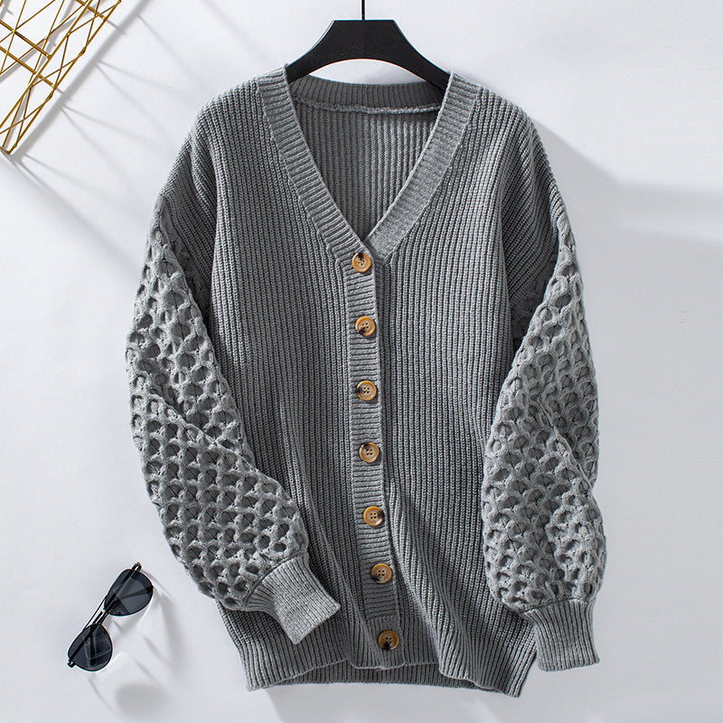 Cozy V-Neck Cardigan for Women
