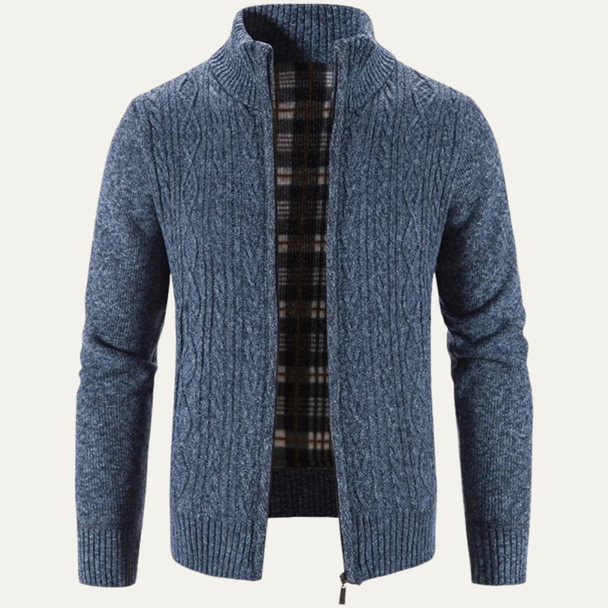 Cozy Men's Fleece Zipper Jacket