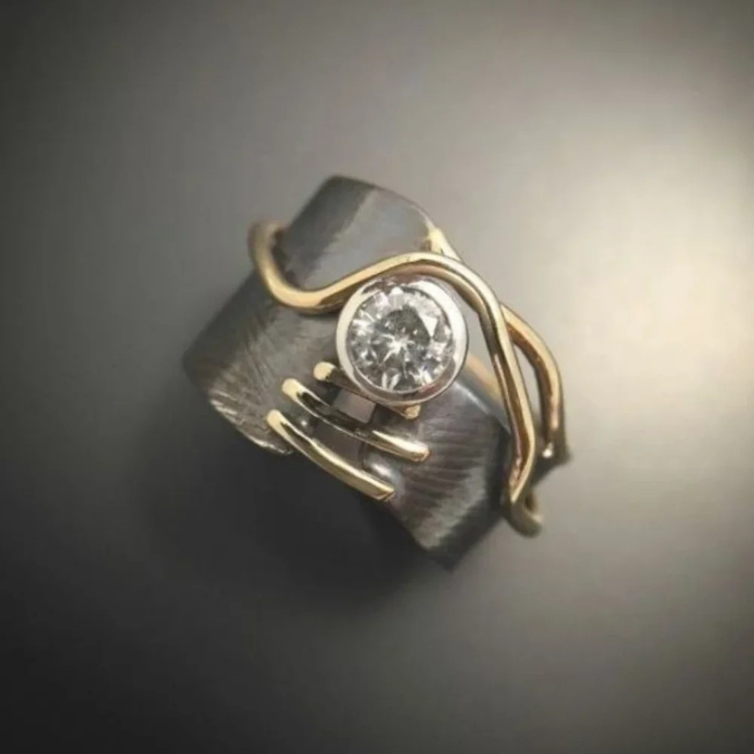 Classic Shining Silver Band Ring - Nocini