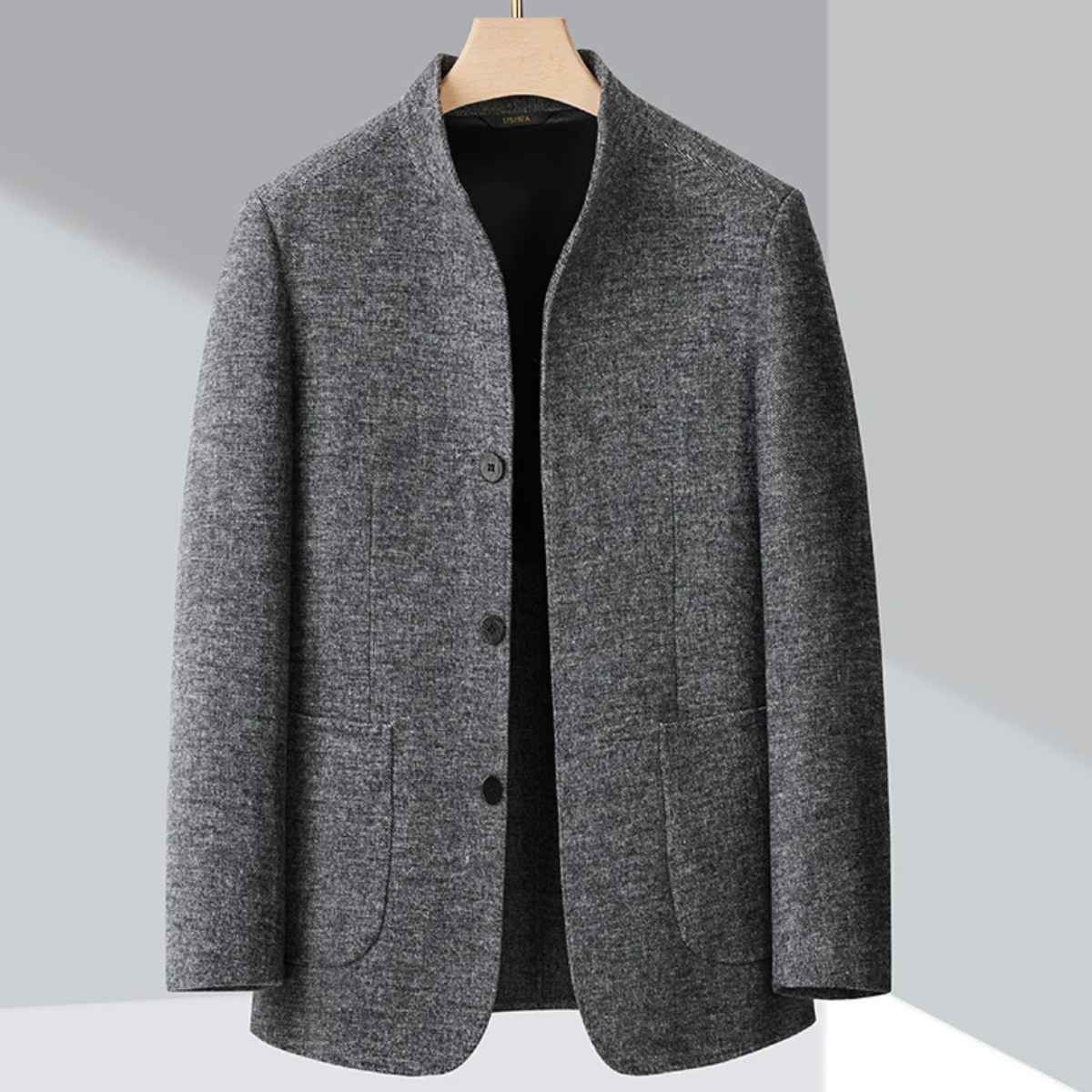 Men's Thermal Fleece Lined Smart Blazer Jacket