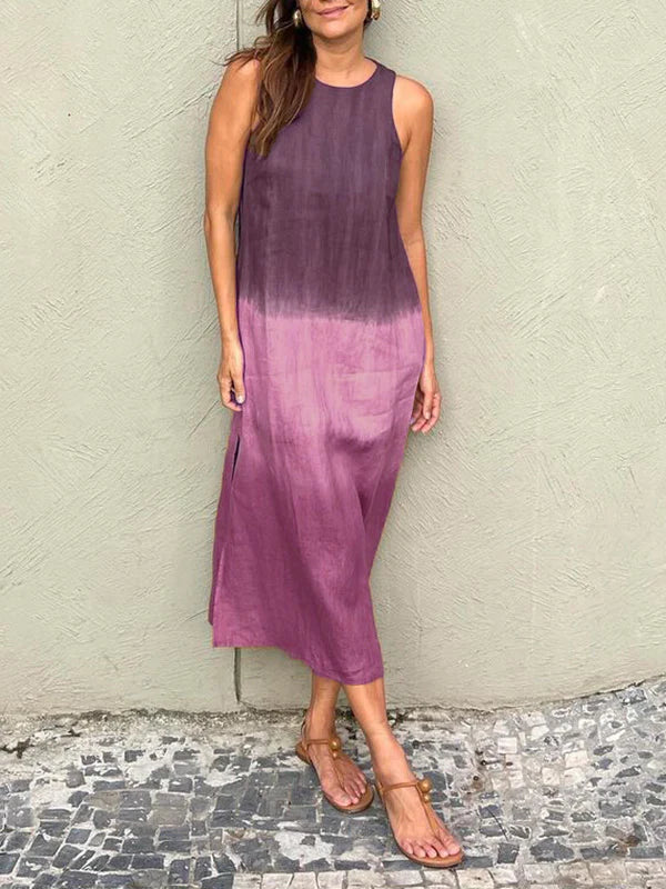Colorful Boho Mid Length Dress
