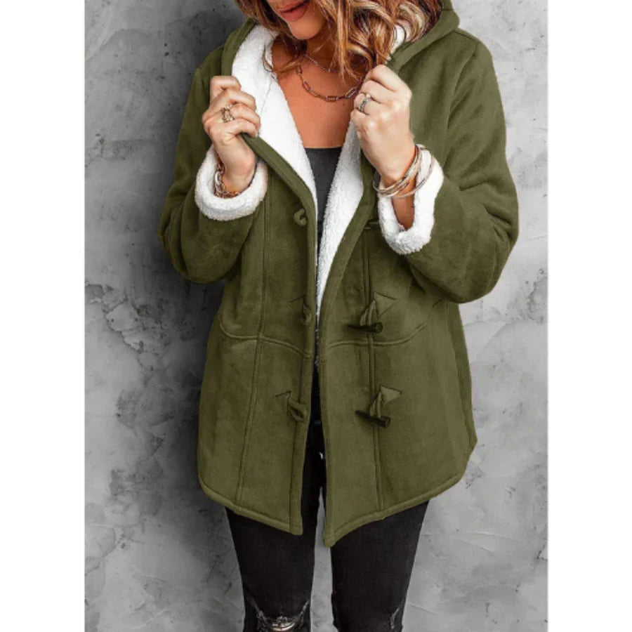 Cozy Women's Hooded Fleece Jacket