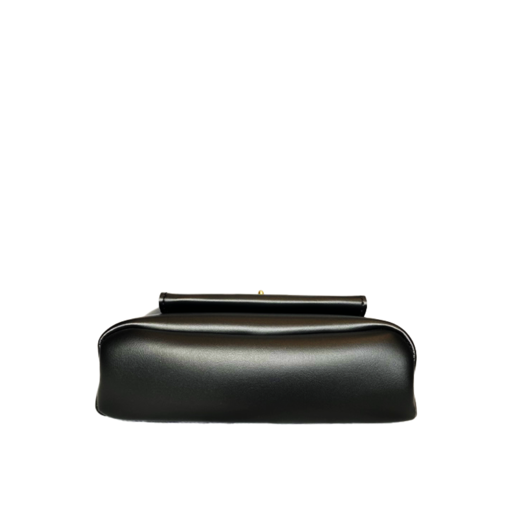 Elegant Faux Leather Tote Handbag