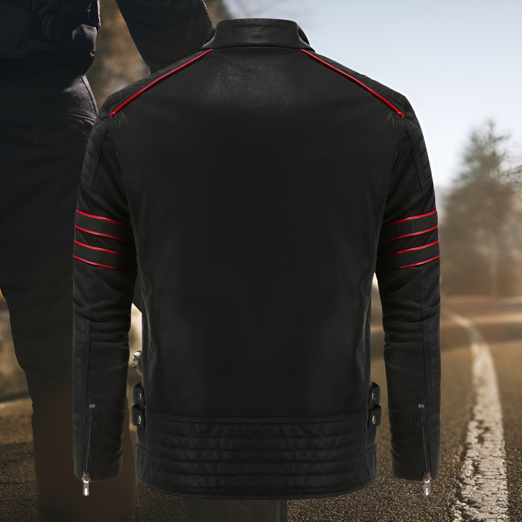 Premium Men's Genuine Leather Coat