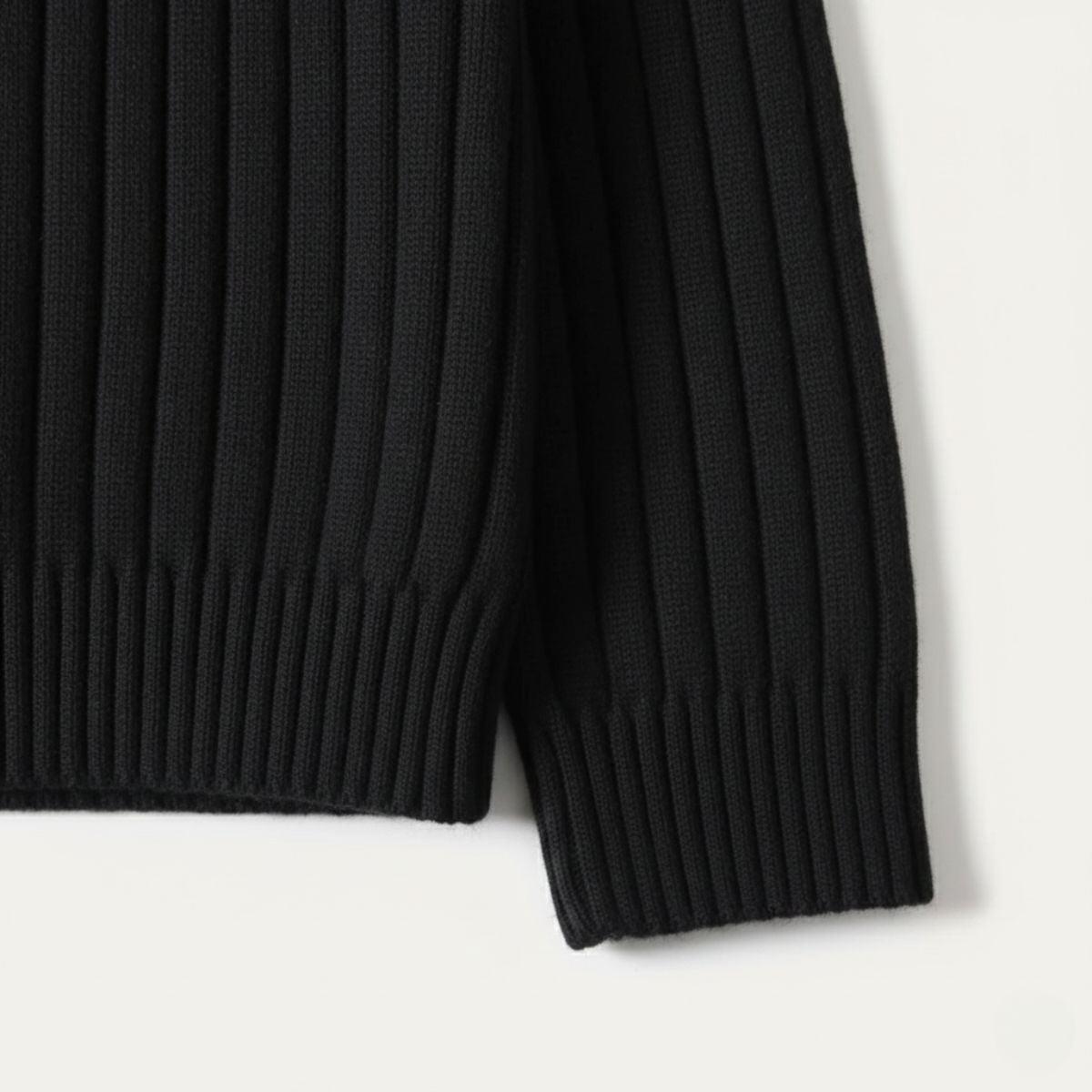 Classic Men's Crew Neck Wool Knit Sweater