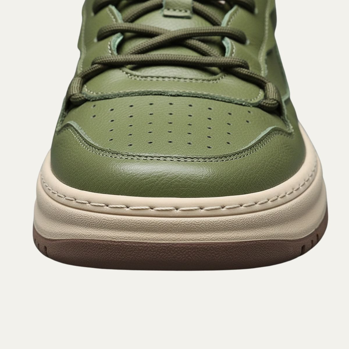 Comfortable Mens Orthopedic Leather Sneakers