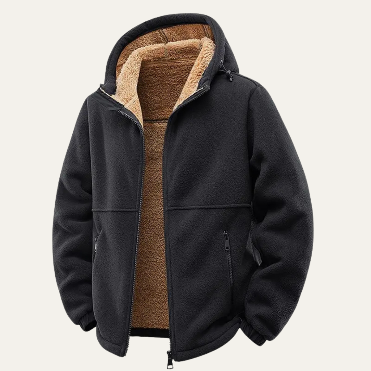 Men's Thermal Fleece Hoodie Jacket