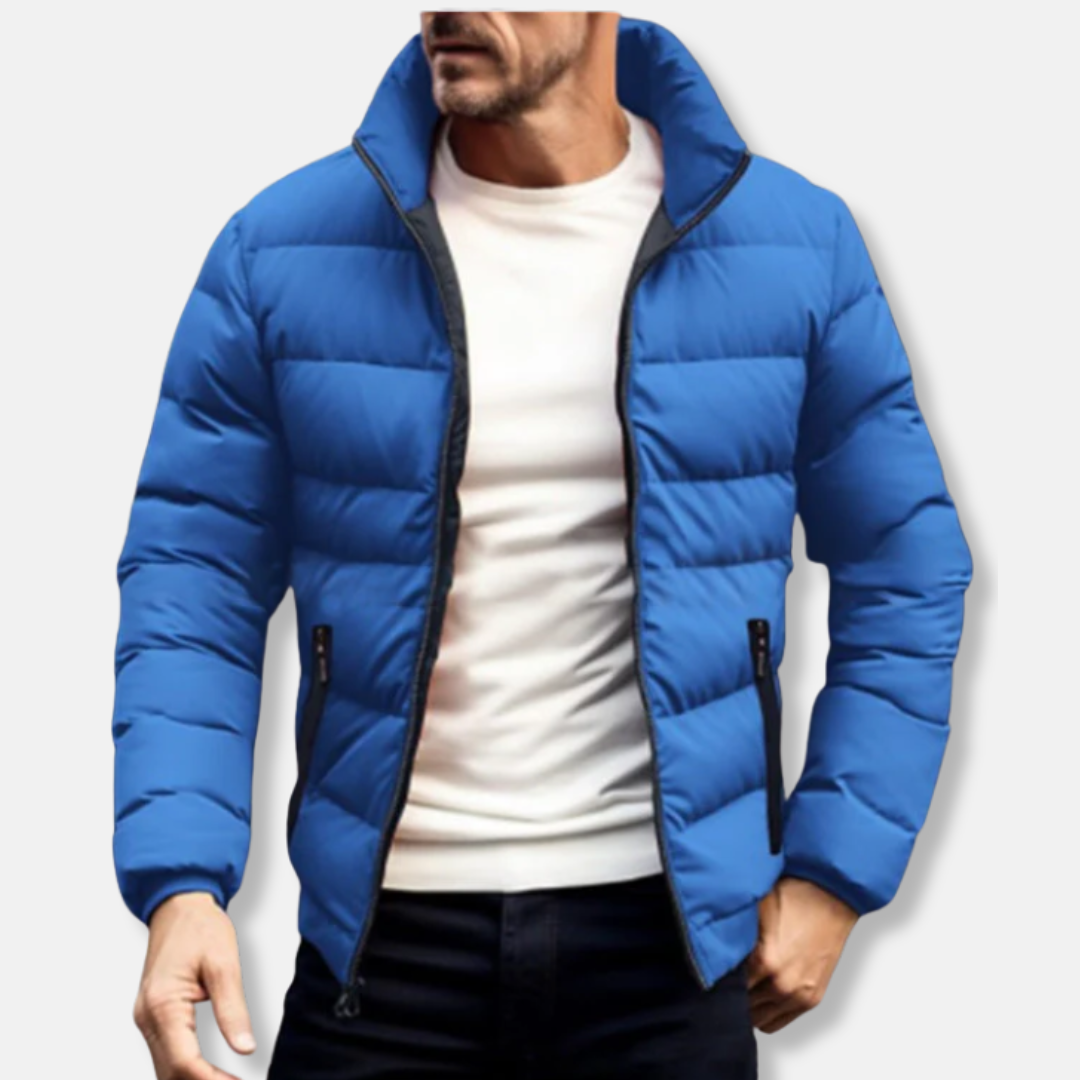 Warm Quilted Down Winter Coat