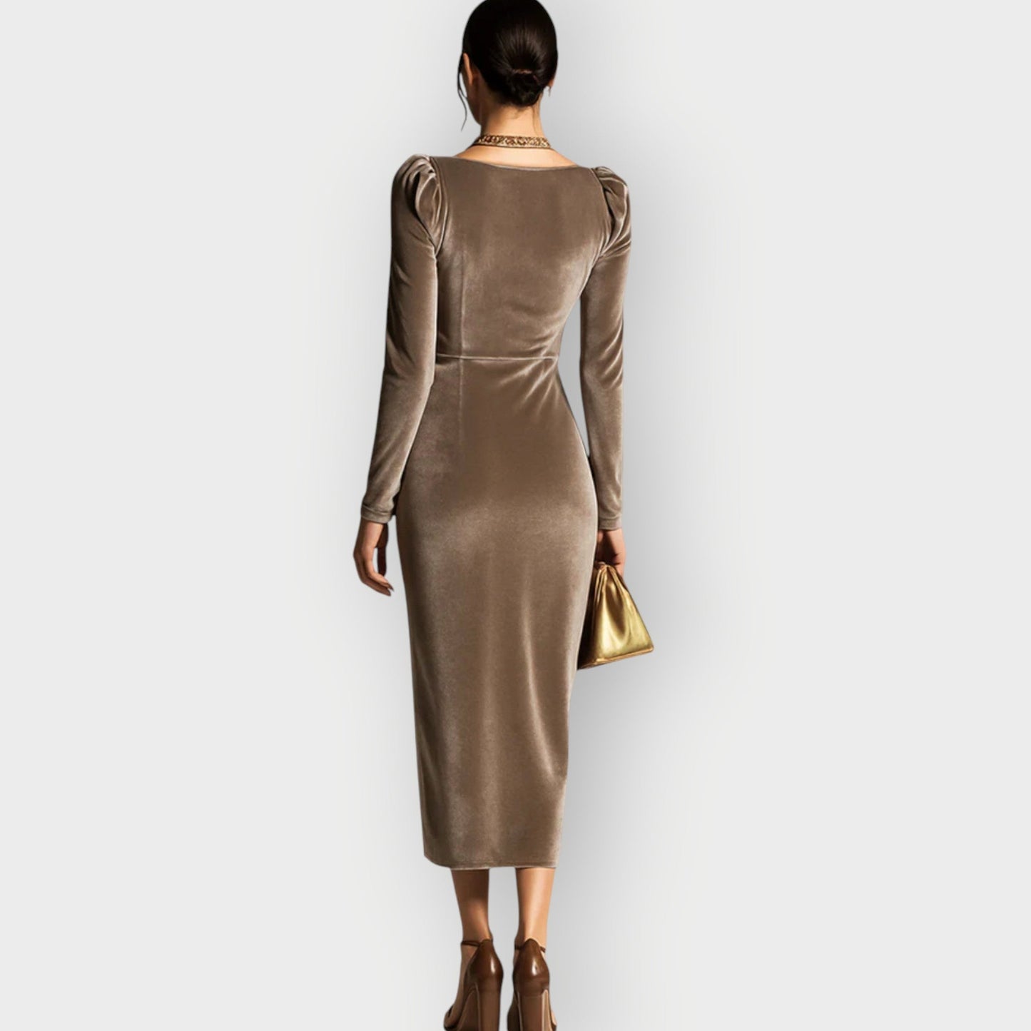 Chic Women's Knee Length Dress