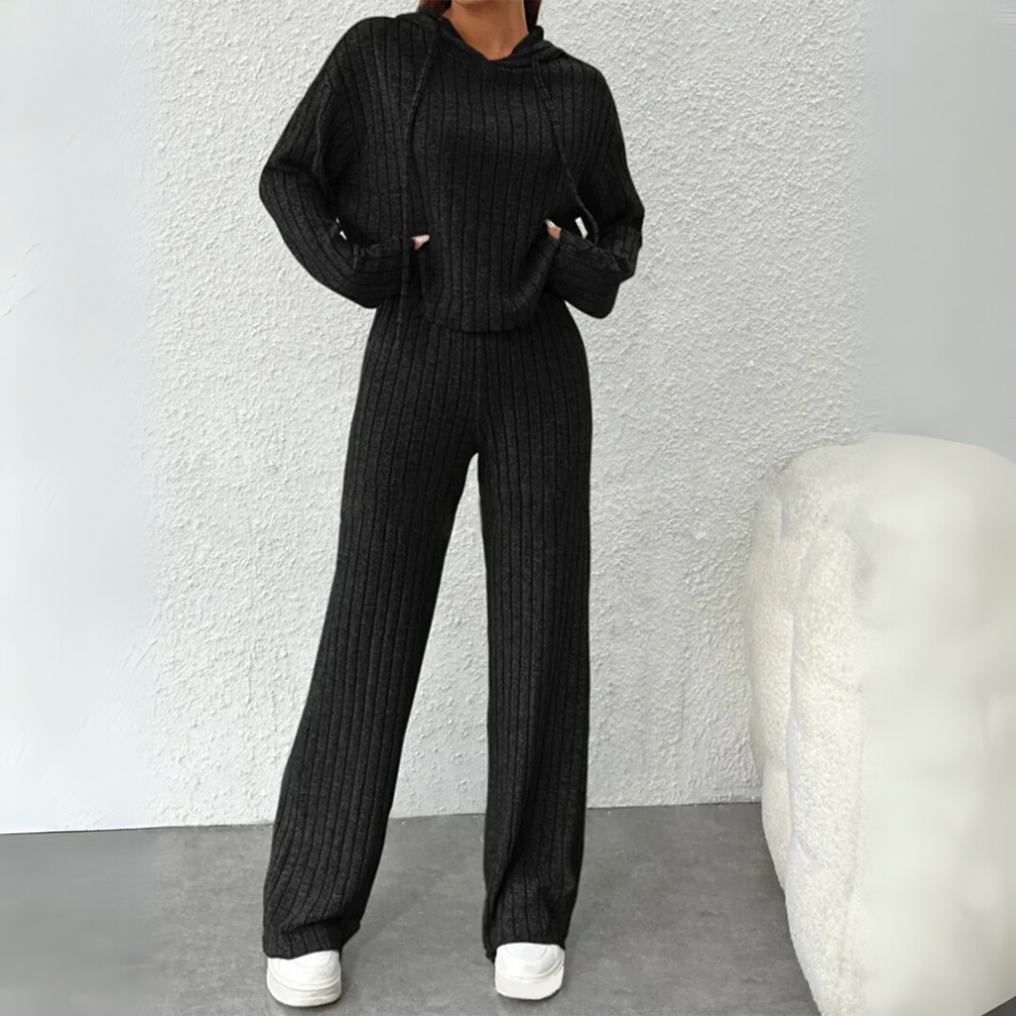 Soft Hooded Fleece Sweat Suit