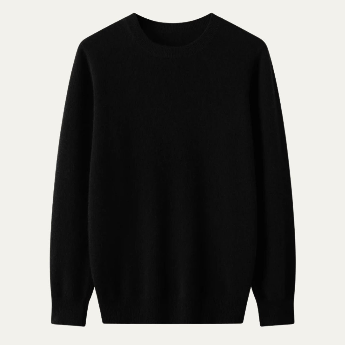 Cozy Mens Merino Wool Crew Neck Sweater