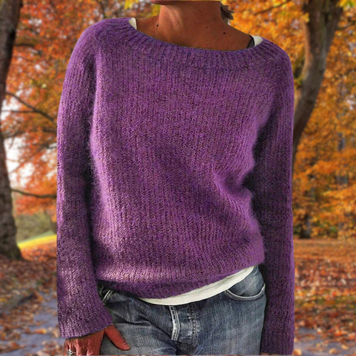 Soft Oversized Women's Knit Sweater