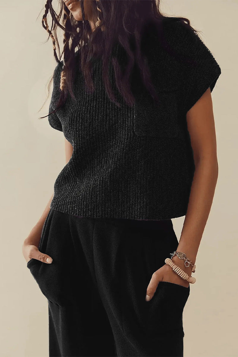 Women's Comfortable Tank Top with Soft Round Neck
