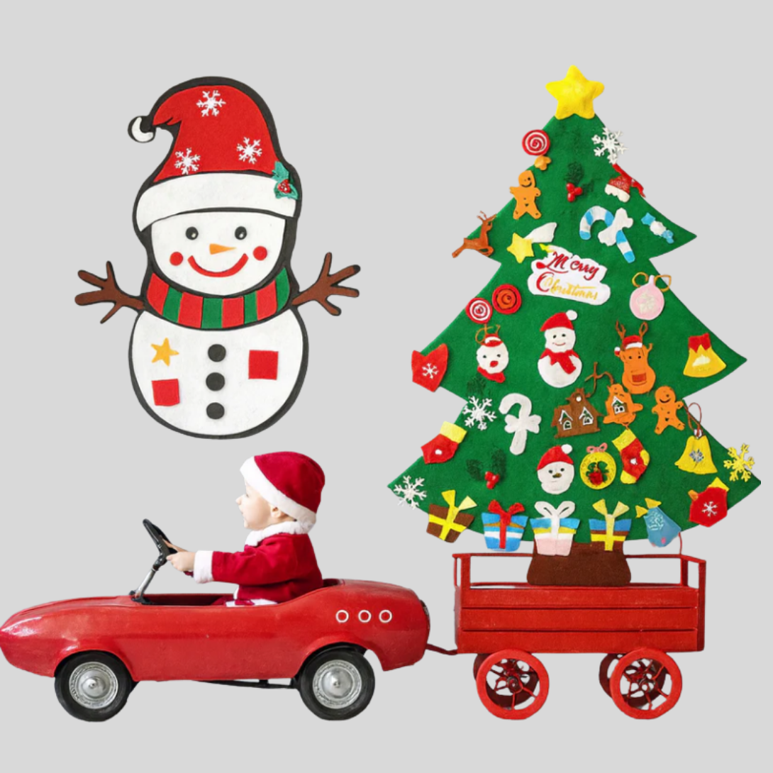 Soft Educational Holiday Tree Toy