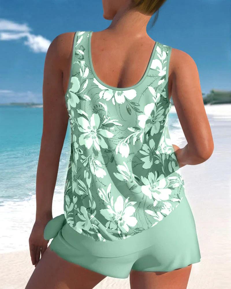 Ladies' Halter Neck Bikini Swimwear Set