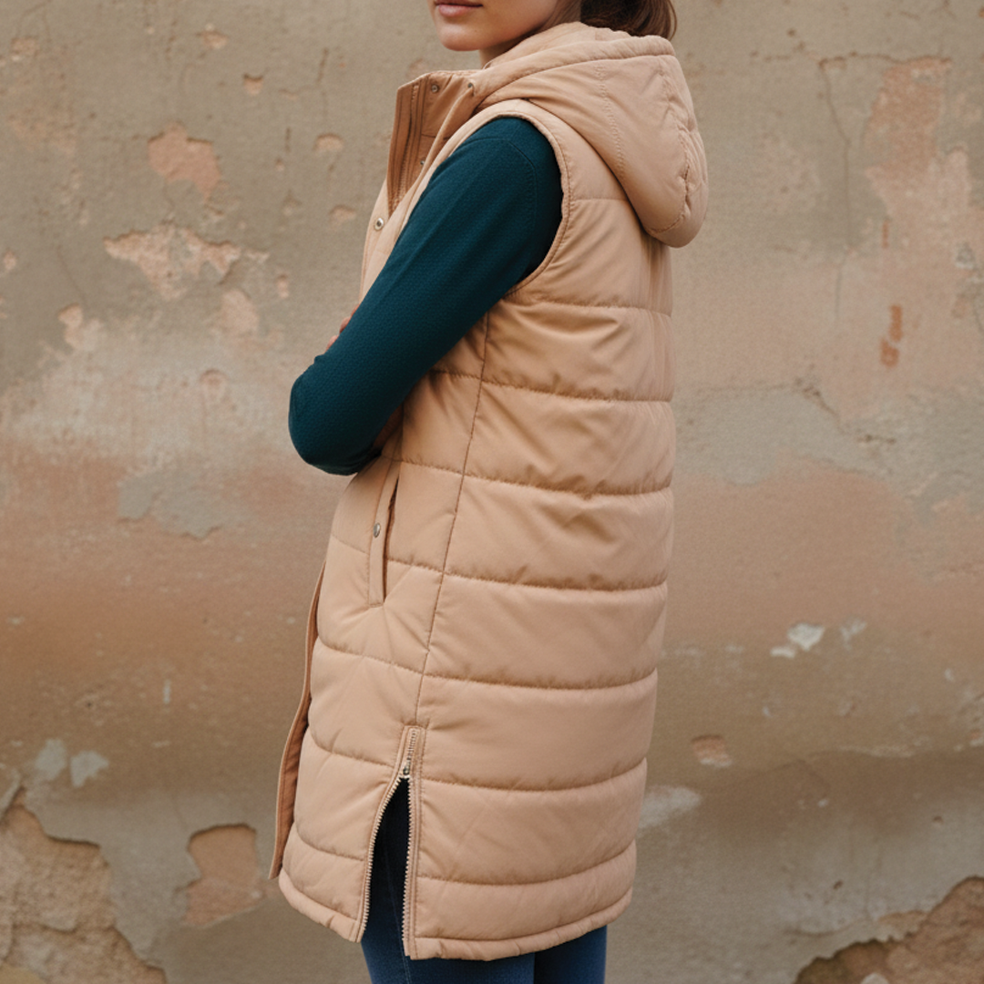 Padded Quilted Gilet Vest