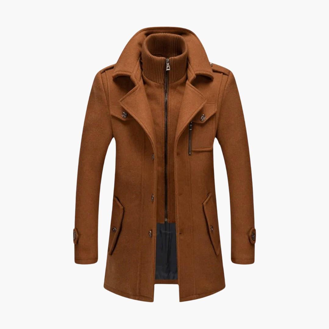Insulated Mens Parka Jacket - Warm Waterproof Coat
