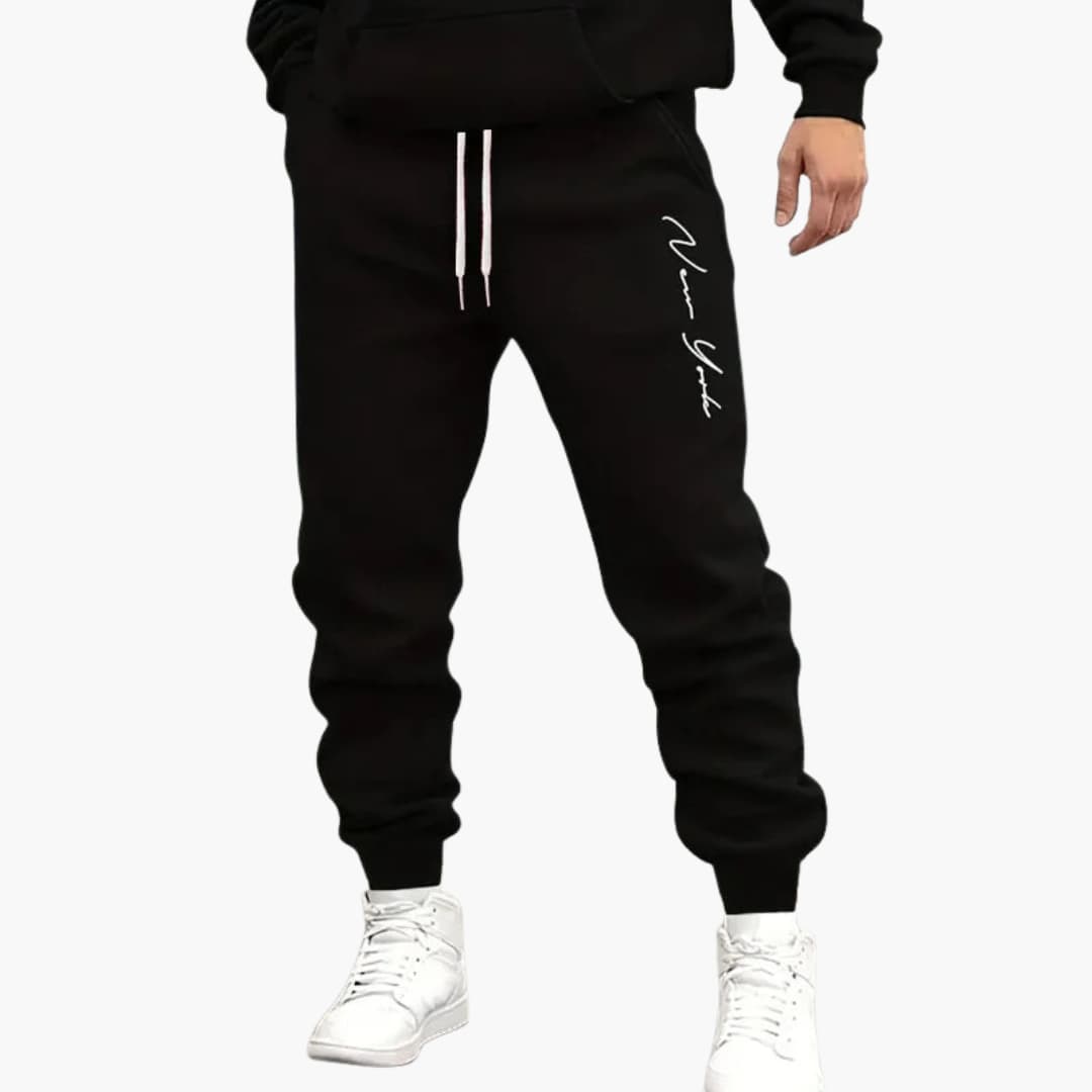 Comfortable Men's Sweatpants with Elastic Waist