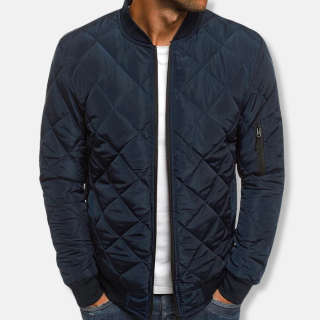 Classic Quilted bomber jacket