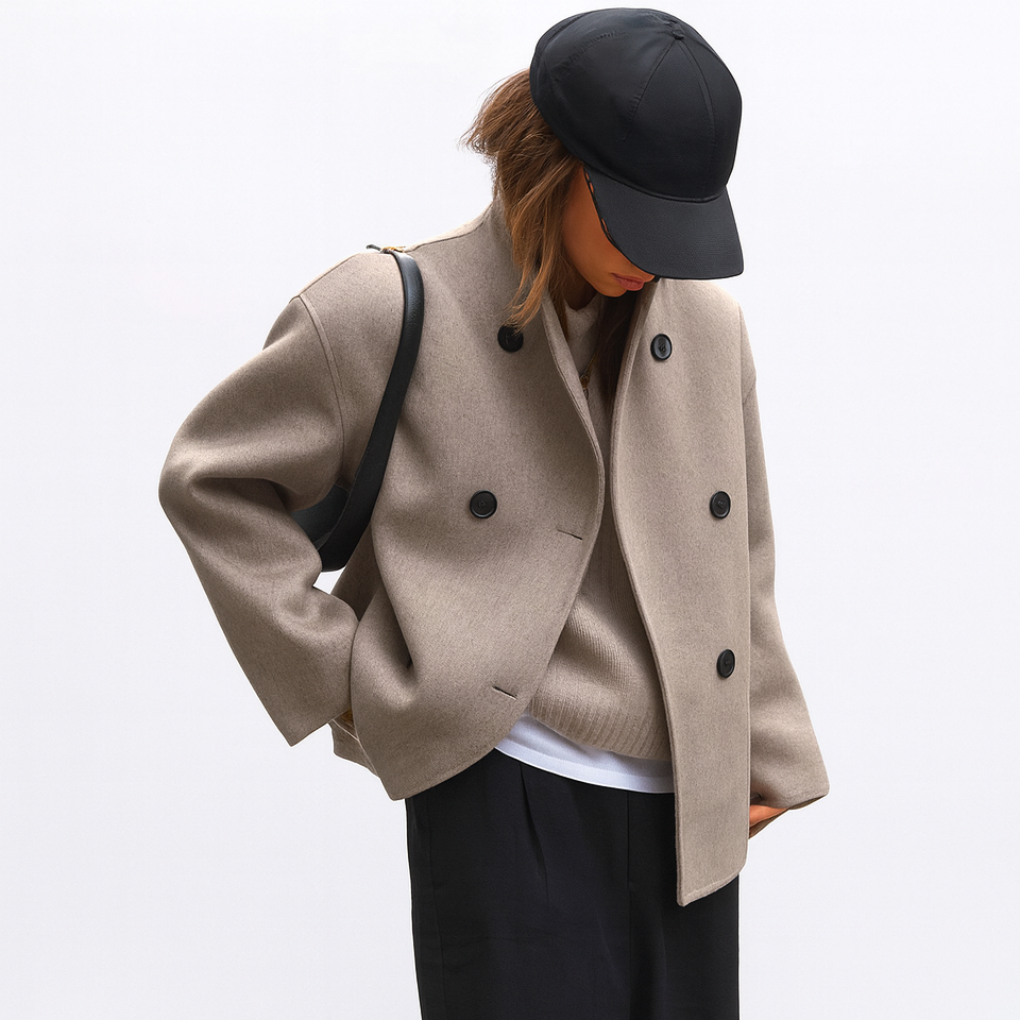 Timeless Short Women's Coat for Everyday Wear