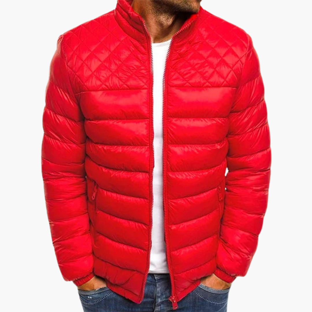 Warm Insulated Mens Zip Up Jacket