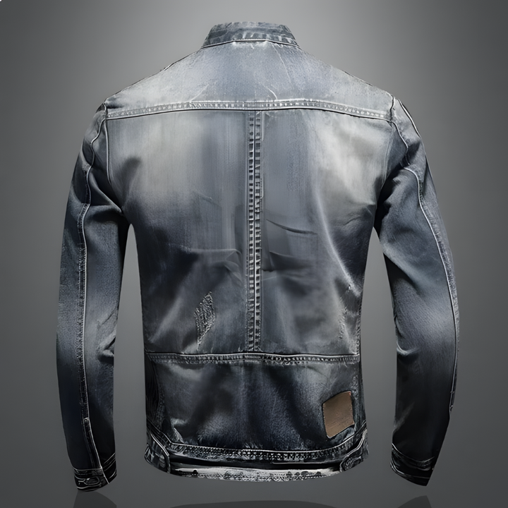 Classic Blue Jean Jacket for Men