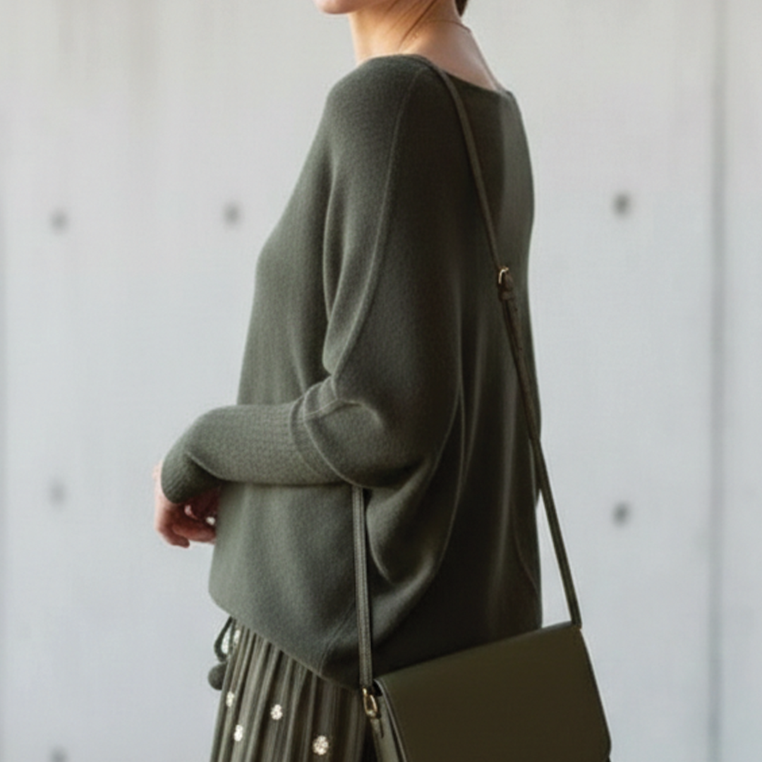 Relaxed Fit Cozy Knit Sweater