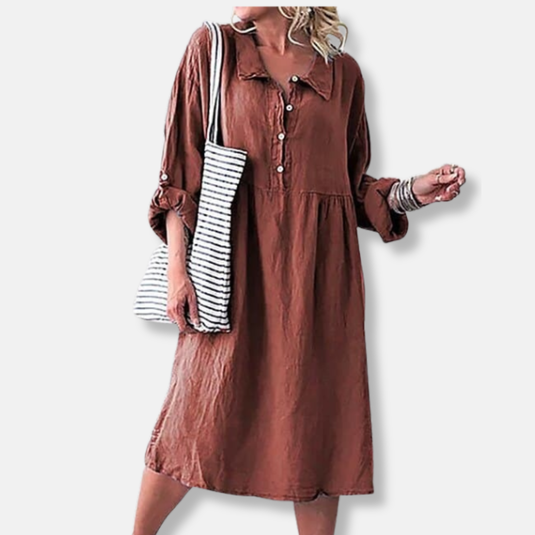 Comfortable Knee Length Women's Dress