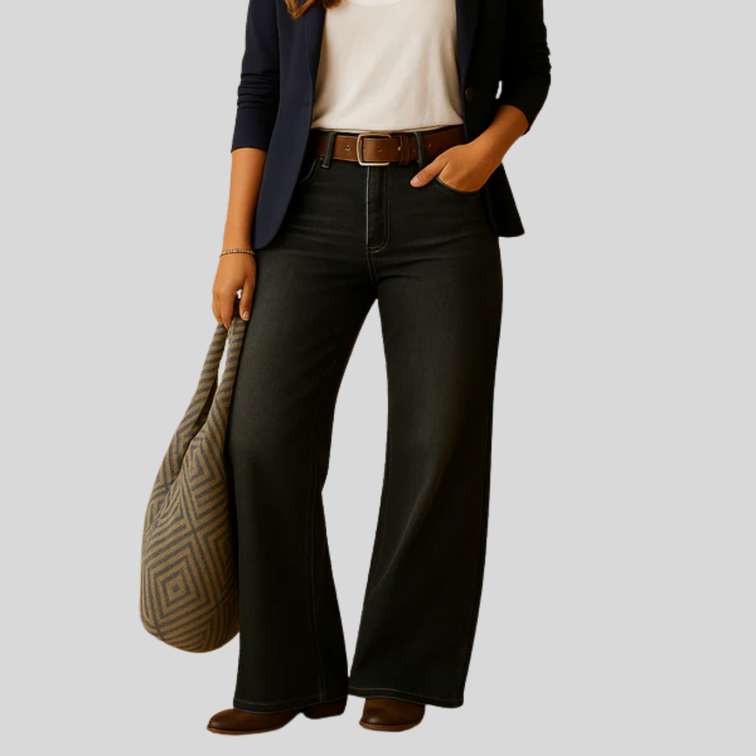Classic Fit Straight Leg Women's Trousers