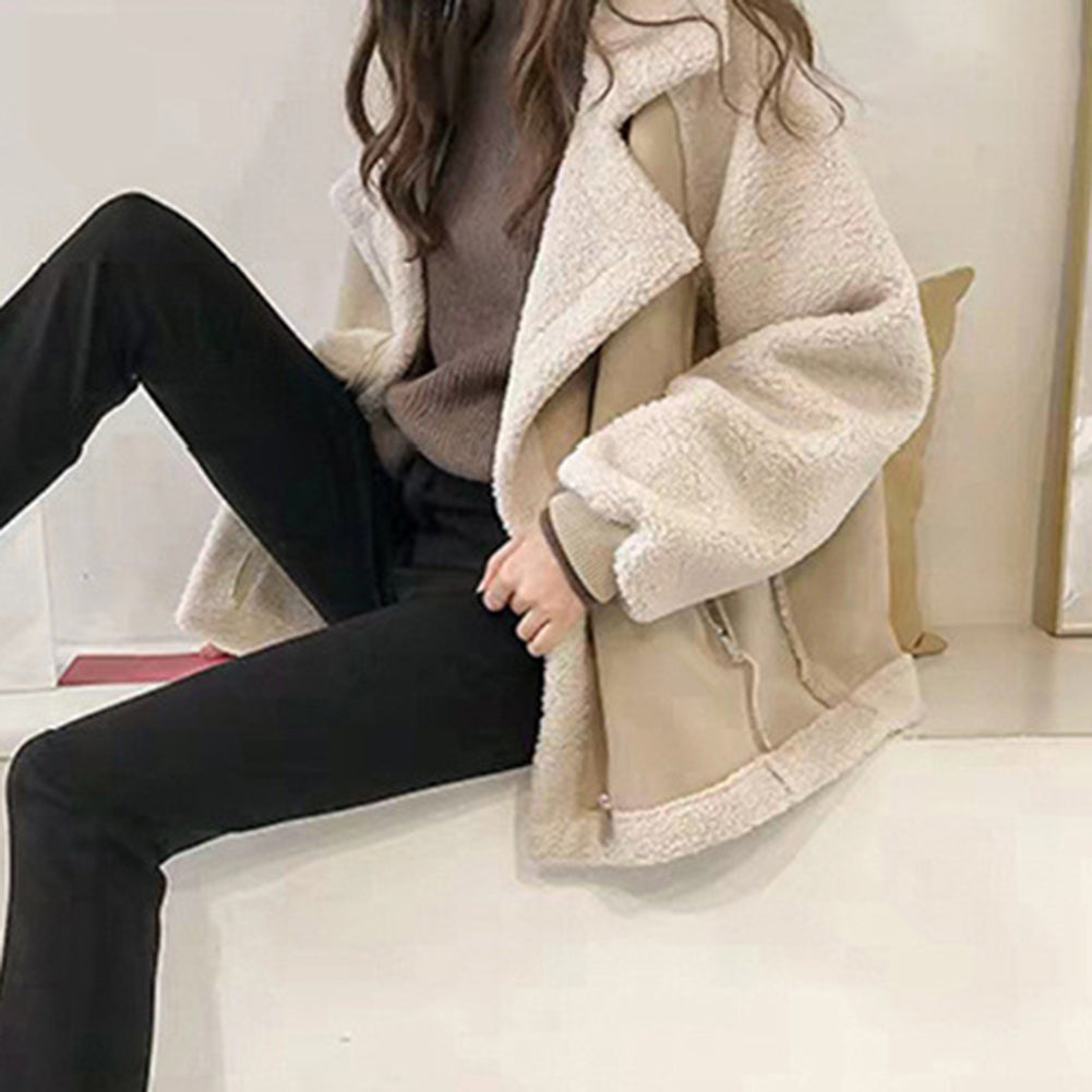 Warm Waterproof Women's Parka Coat with Pockets