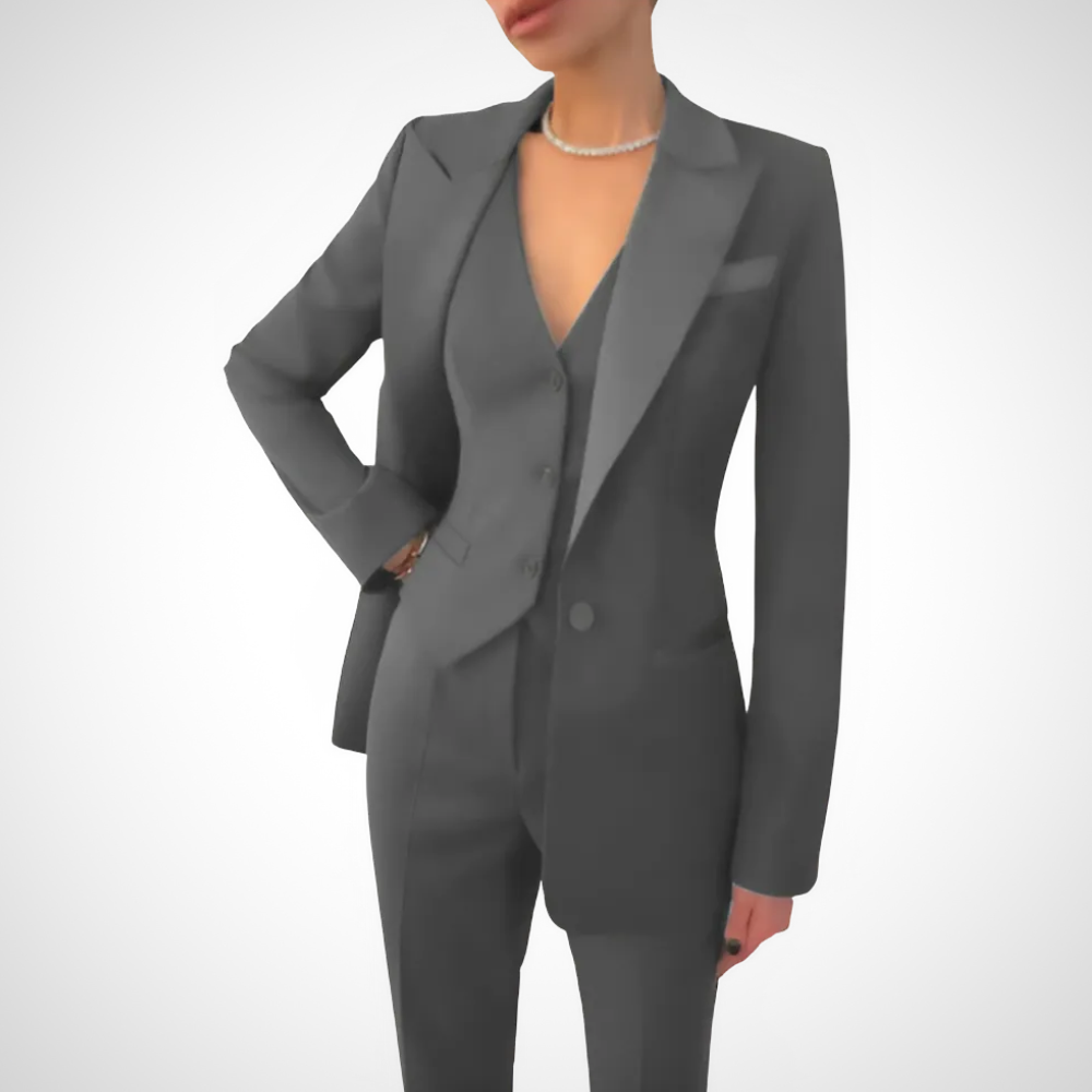 Stylish Women's 3 Piece Business Suit