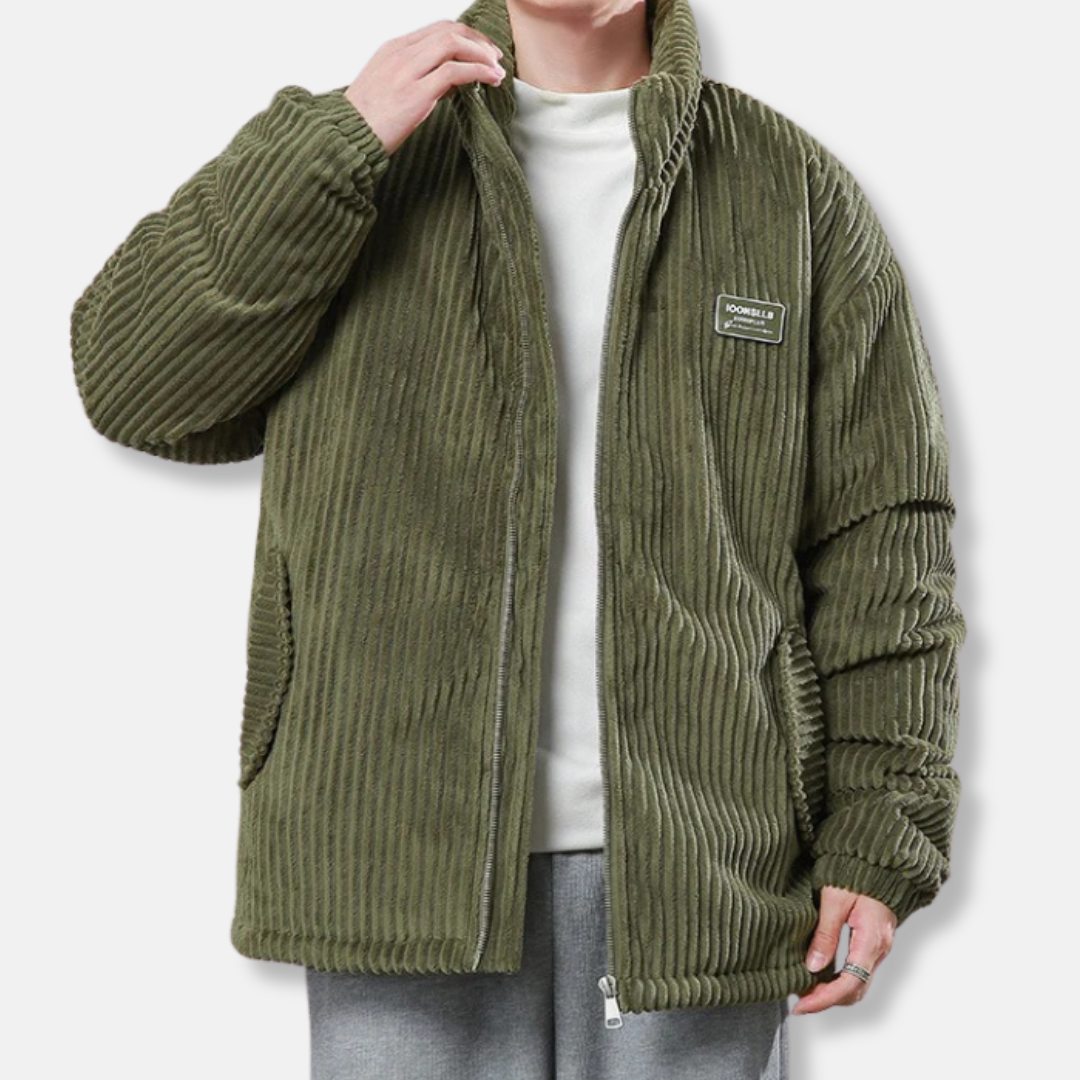 Casual Padded Hip Length Puffer Coat