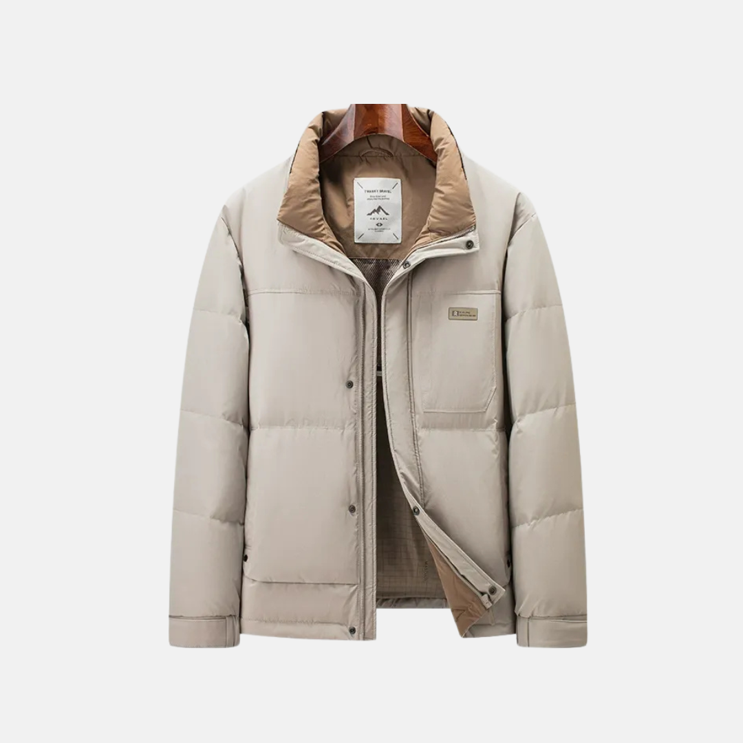 Warm Insulated Men's Full Zip Jacket